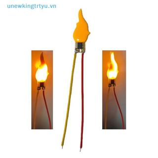 Unewtyu 2 / 5 / 10 Bóng Đèn Ngọn Lửa 2200K Diode Ngọn Lửa LED Dây Tóc 3V LED Hiệu Ứng Ngọn Lửa Bóng Đèn Cho Năm Mới Trang Trí Tiệc Giáng Sinh VN