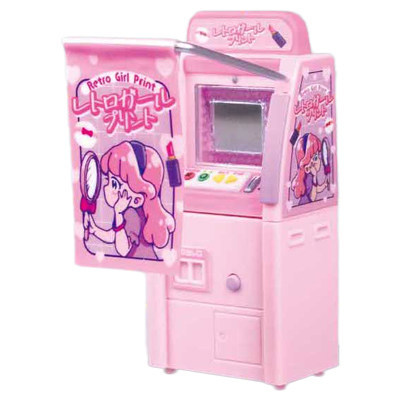 [BTF] Nhật Bản J.DREAM Nhãn Dán Đầu Lớn Máy Ảnh Gashapon Thu Nhỏ Hoài Cổ Giọng Nói Tự Phục Vụ Mẫu Ảnh LS9C