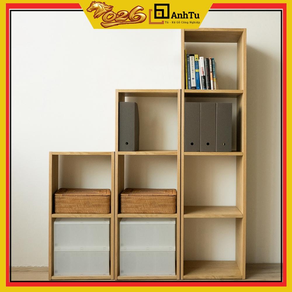 Kệ gỗ tổ ong đa năng màu gỗ