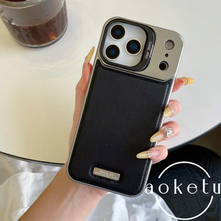 Giá đỡ ống kính thích hợp cho vỏ điện thoại iPhone 17 Promax tản nhiệt không khung 16 / 15 Pro da trơn cao cấp 14 vỏ bảo vệ chống rơi 13 chống bụi bẩn