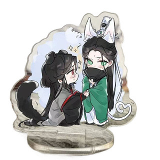 Hệ thống tự cứu lấy nhân vật phản diện cặn bã Shen qingqiu Luo binghe móc khóa Acrylic hóa trang tượng đ