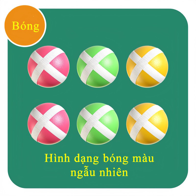 [TẶNG BÓNG] Đồ chơi súng ném bóng dính , súng bắn phi tiêu cho bé Combo kèm bảng phi tiêu  cho bé