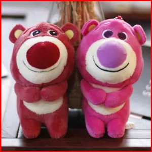 BH2 Disney Toy Story3 Lotso Sang Trọng Đồ Chơi Búp Bê Nhồi Bông Túi Mặt Dây Chuyền Quà Tặng Cho Bé Gái Sang Trọng Móc Khóa Đồ Chơi Cho Trẻ Em HB2