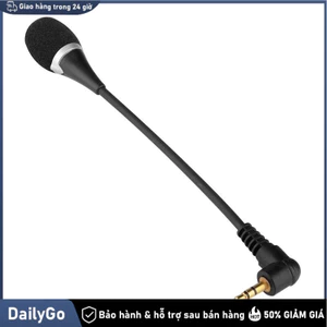 Micro chất liệu kim loại 3.5mm sang trọng Plug and Play (cắm là dùng)،Linh hoạt / Tiện dụng
