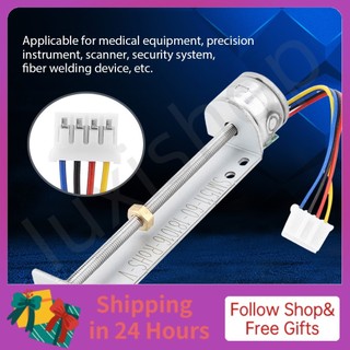 Iuxishop IUXISHOP-VN Động cơ bước tuyến tính 5V 5V Slider vít 4 dây SM1511 Micro Pull Push Actuarator cho máy quét dụng cụ chính xác