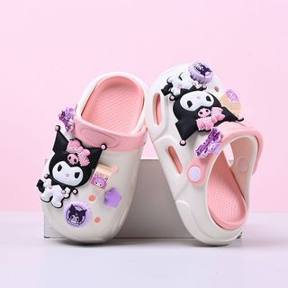 Dép lỗ cho bé Kuromi - dép EVA mềm nhẹ chống trượt hoạt hình dễ thương đi biển mùa hè