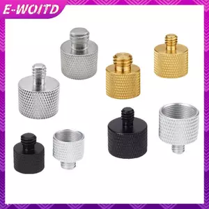 E-WOITD 1 / 4 3 / 8 Inch Đến 5 / 8 Micro Đứng Chuyển Đổi Vít Phụ Kiện Cho Chân Máy Micro Chân Đế Adapter Mic Sợi Bộ Chuyển Đổi E-WOITD