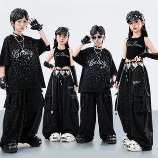 Đồ nhảy hiện đại cho Bộ tập nhảy cho Đồ Nhảy Hiphop Cho Bé Gái Đồ nhảy hiphop Đồ cá tính cho Đồ biểu diễn nhảy Đồ nhảy zumba cho Đồ nhảy hiện đại cho bé gái Quần hiphop bé trai