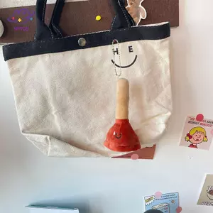 HFTOY Nút chặn nhà vệ sinh Móc khóa búp bê sang trọng Hoạt hình Nhà vệ sinh pít tông Làm đầy búp bê nhồi bông Móc khóa Mặt dây chuyền Bapa Charms Túi trang trí Quà tặng ~