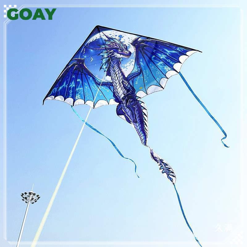 GOAY Diều Rồng Lớn Cho Trẻ Em & Người Lớn Dễ Dàng Bay Lớn Rồng Diều Đuôi Dễ Dàng Bay Diều Đồ Chơi Ngoài Trời VN