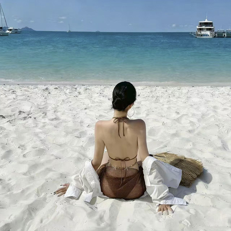 Bikini Ba Mảnh Cho Nữ - Phong Cách Hot Girl Trên Instagram, Đồ Bơi Đi Biển Hè