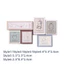 BEABOUT Tem Gỗ, Ấn Tượng Phong Cảnh Mèo Kawaii Mèo Tem, Handmade Dễ Thương Sáng Tạo Có Thể Tái Sử Dụng Sáng Tạo DIY Tem Tạp Chí DIY