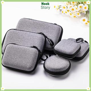 [Giao hàng từ Việt Nam] NOOKSTORY 1 Túi đựng EVA, Tai nghe có dây kéo Mini di động, Dành cho tai nghe / điện thoại / cáp sạc Phụ kiện kỹ thuật số Túi đựng