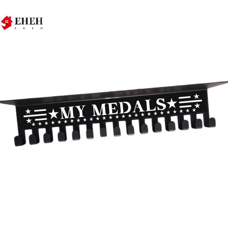 [EHEH] Giải thưởng kim loại hạng nặng Cúp Giá đỡ huy chương Móc treo tường Người tổ chức Huy chương Giá đỡ lưu trữ Hiển thị Trang trí văn phòng tại nhà VN