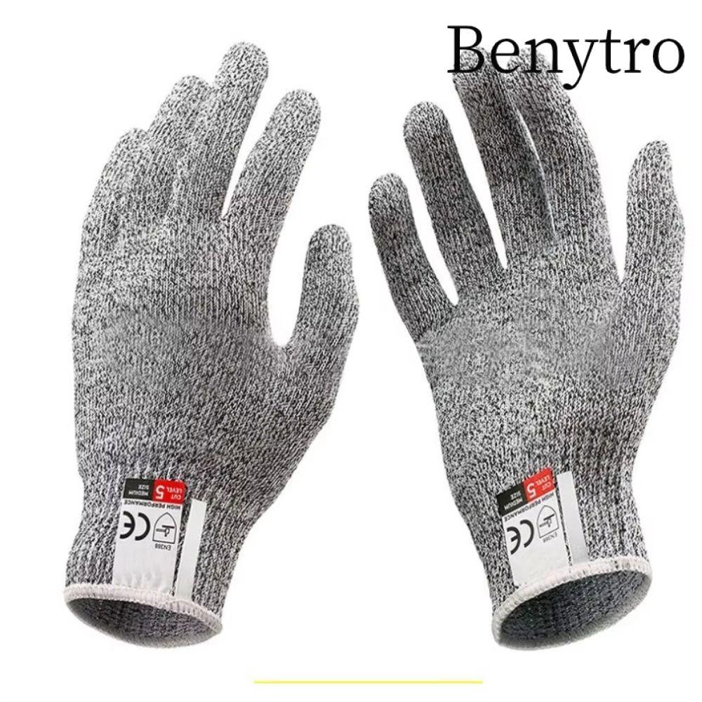Găng Tay Bảo Vệ BENYTRO, Găng Tay Câu Cá HPPE Cấp 5, Sản Phẩm Gia Đình Chống Mài Mòn Găng Tay Chống Trơn Trượt Kim Loại