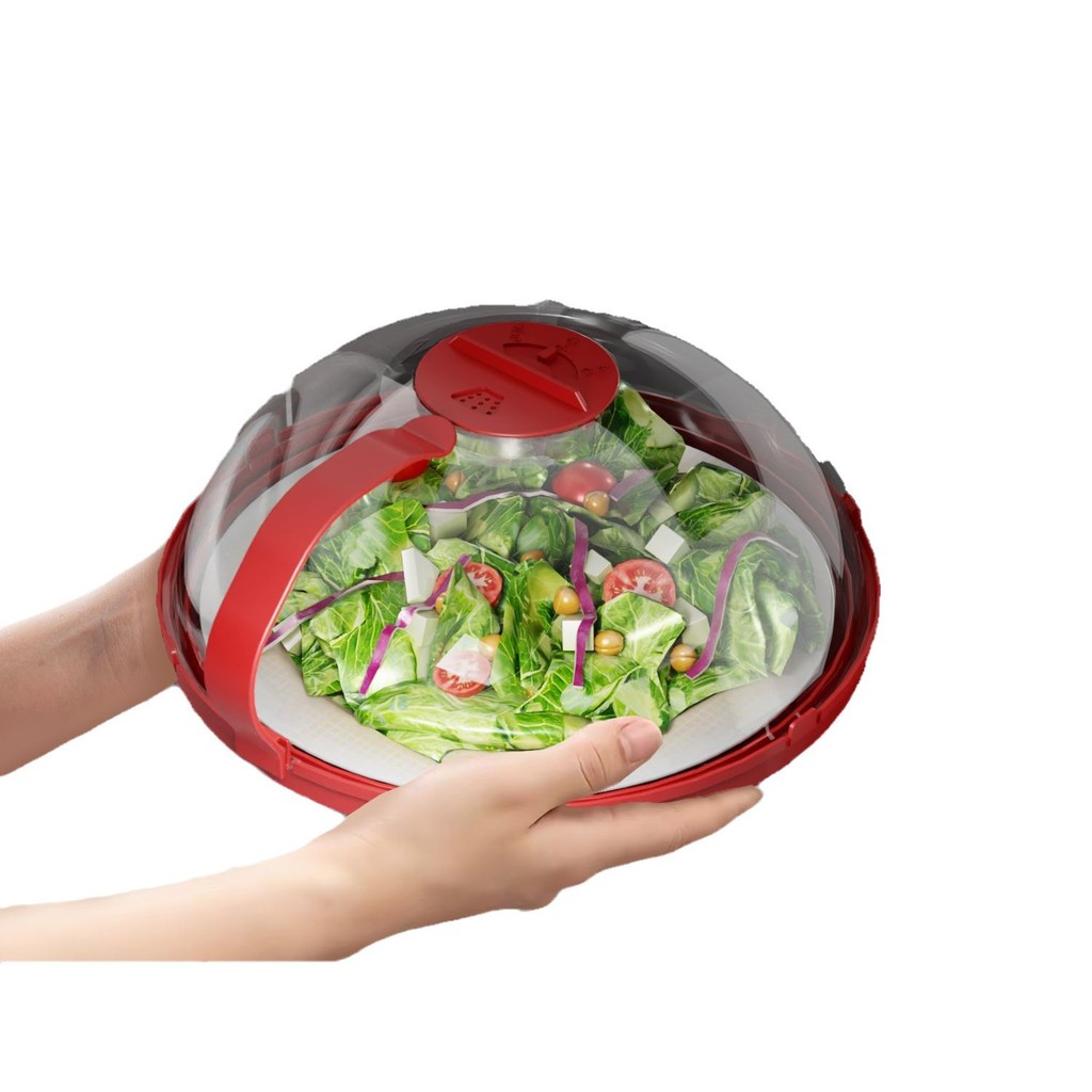 Lò Vi Sóng Chống Bắn Vỏ Bát Chịu Nhiệt Độ Cao Hộ Gia Đình Cấp Thực Phẩm Nhựa Làm Nóng Đặc Biệt Hot Dish Cover Fresh-Keeping 26.4.12 RK6G