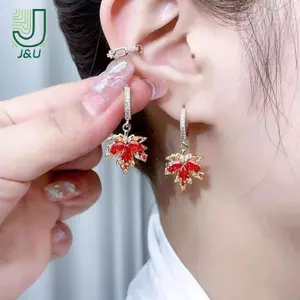 Mặt Dây Chuyền Inox Dành cho Nữ - Màu Đỏ Lá Le, Phù Hợp làm Quà Kỷ Niệm Tình Yêu
