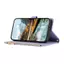 Ốp Lưng Cho Vivo V70 Elite Lưới Kim Cương Da Dây Kéo Nhiều Khe Cắm Thẻ Dây Đeo Tay Chống Rơi Vỏ Điện Thoại