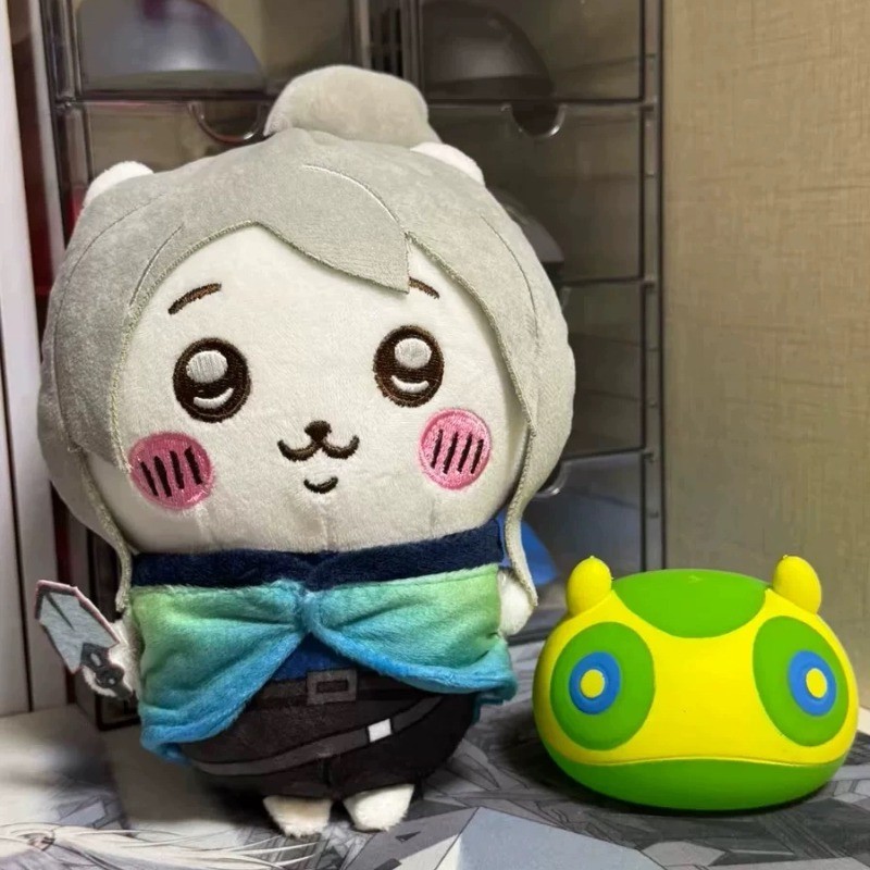 20Cm Starfish Body Valorant Agents Jett Cos Chiikawa‌ Đồ Chơi Sang Trọng Trò Chơi Jett Nhân Vật Bông Mềm Búp Bê Nhồi Bông Trang Trí Quà Tặng Trẻ Em