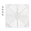SUIT 12Cm PC Quạt Nướng Có Ốc Vít Lưới ABS Cho Vỏ Máy Tính Bảo Vệ Làm Mát Trong Suốt Đen Trắng Tùy Chọn