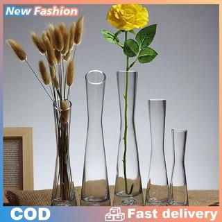 Bình hoa thủy tinh nhỏ trang trí đám cưới nhà máy thủy canh