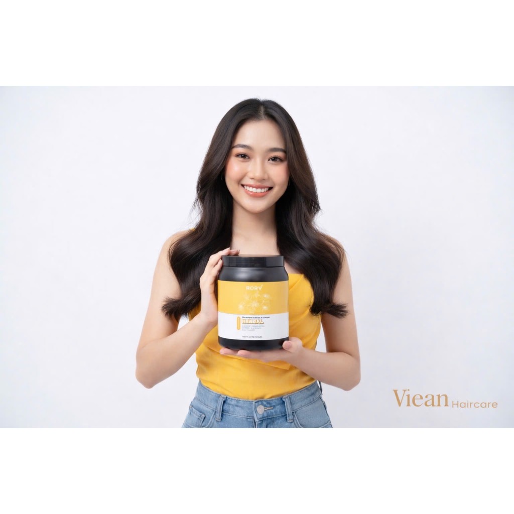 Kem Xả Phục Hồi Tóc RORY 1000ml – Siêu Mềm Mượt, Cấp Ẩm, Giảm Khô Xơ, Dưỡng Tóc Hư Tổn Tóc Nhuộm Tẩy