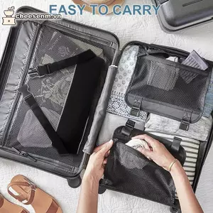 Cheenm 2 Cái / bộ Gối Du Lịch Máy Bay Ne Dây Hỗ Trợ Có Thể Điều Chỉnh Đầu Hỗ Trợ Dây Đeo Đầu Mềm Gối Cho Máy Bay Ghế Ô Tô Ngủ VN