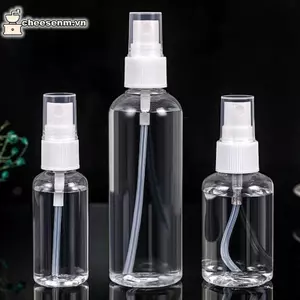 Cheenm 30 / 50 / 100ml Chai trong suốt Hộp đựng du lịch di động VN
