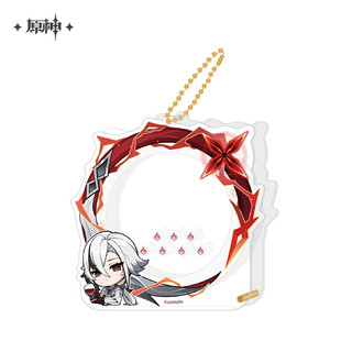 Sunsyea Genshin Impact Official Merch miHoYo Original Acrylic Storage for Badge Alhaitham Arlecchino Citlali Furina