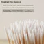 Khăn choàng Cotton có đầu siêu mịn cho kẻ mắt Hoàn hảo để chỉnh sửa trang điểm Mỹ phẩm hàng ngày Làm đẹp thói quen