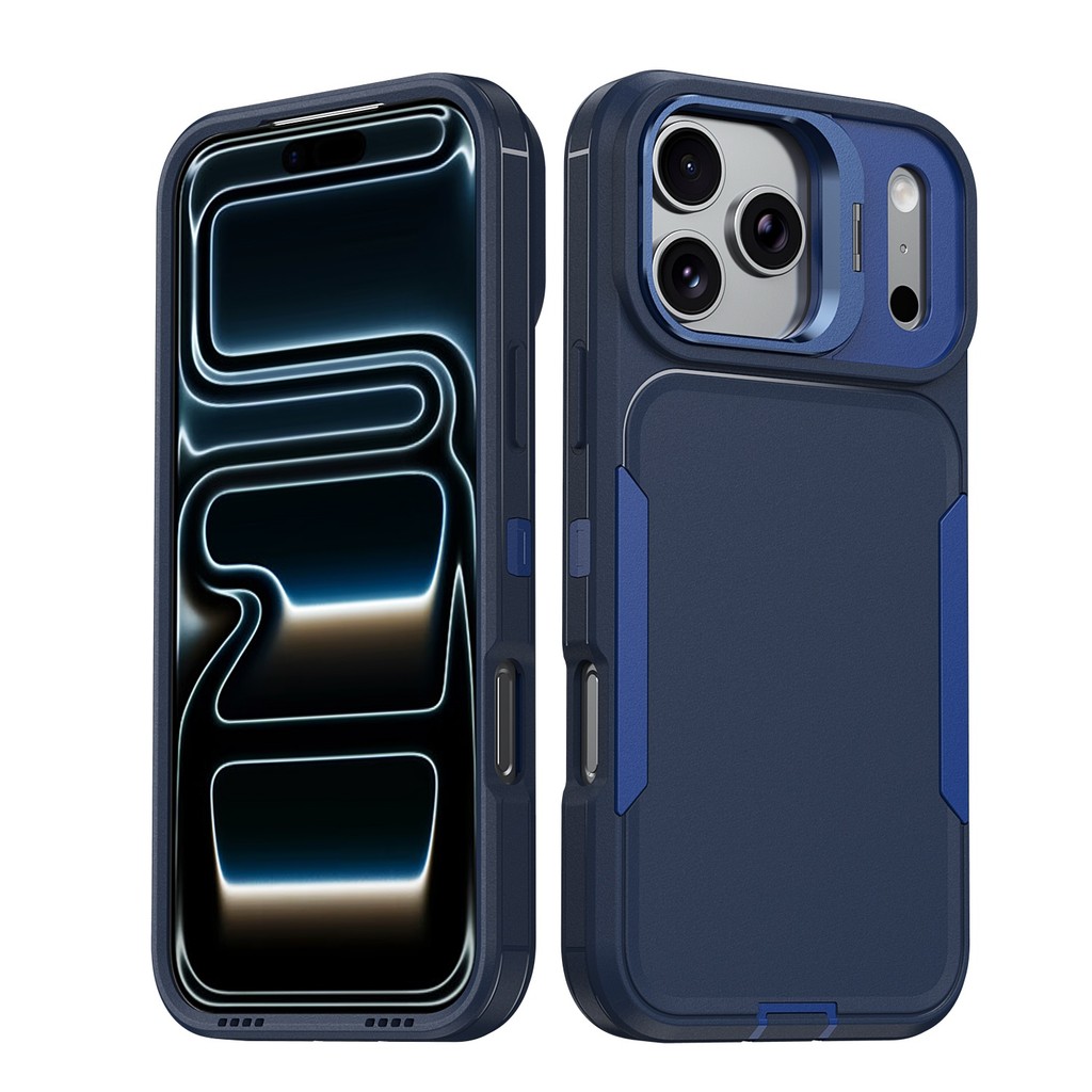 Dành cho iPhone 17 Pro Max / 16 Pro / 15 / 14 / 13 / 12 / 11 Giá đỡ vòng máy ảnh kim loại Vỏ điện thoại / Vỏ iPhone chống sốc cấp quân sự / Micro Matte thoải mái
