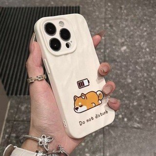 Dành Cho IPhone 17 16 15 14 13 12 11 Pro Max X XR XS Max 7 8 Plus Phim hoạt hình sạc Puppy Pleated Shell