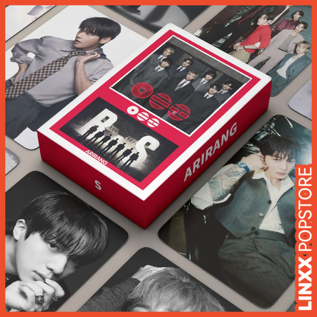 LINXX 55 Chiếc BTS ARIRANG Album Lomo Cards Quạt Kpop Thẻ Sưu Tập IDOL Photocard Hàng Hóa Lễ Hội Quà Tặng Băng Đô Hàn Quốc Kỷ Niệm