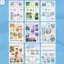 30 Tờ Sổ Lưu Niệm Dán - Dreamy Girly DIY Crafts cho Tạp Chí Điện Thoại