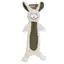 【Ready Stock】 Dog Sound Toy Self-Hi Relieving Boredom Molar Long Lasting Not Rotten Rabbit Plush Medium Large Dog Pet Supplies RkTi