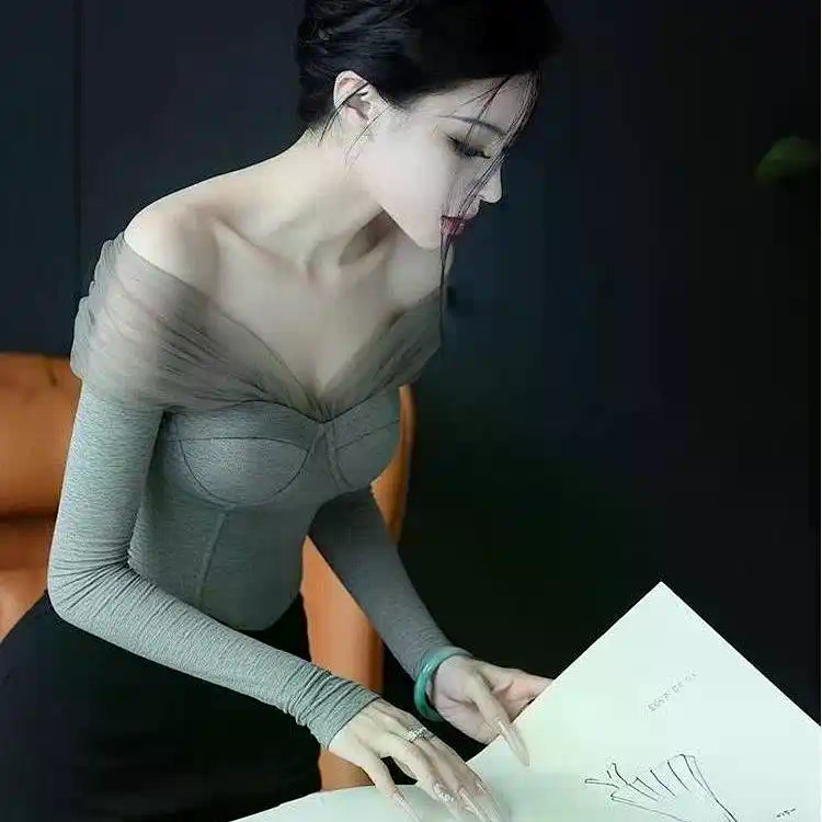 Áo Sơ Mi Nữ Mới Tính Khí Tuyệt Vời Kẹp Eo