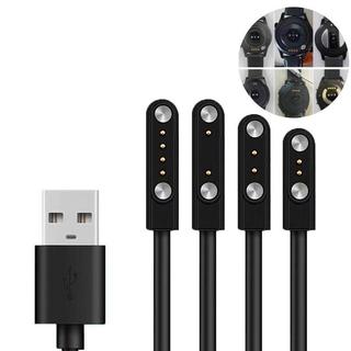 Cod Phổ Thông Minh Đồng Hồ Sạc Dây Từ Tính Sạc Cáp 2 Pin 4 Pin USB Sạc Cho Đồng Hồ Thông Minh 7.62Mm 2.54Mm 4Mm Sạc Cáp