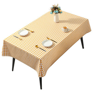 Hàng sẵn có Vận chuyển nhanh 140 * 220cm ins Phong cách Mục vụ Lưới PVC Khăn trải bàn chống thấm nước Khăn trải bàn hình chữ nhật dùng một lần Khăn trải bàn gia đình Khăn trải bàn cà phê Cảm giác cao cấp 01