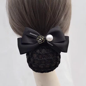 Mũ lưới y tá chuyên nghiệp dành cho tiếp viên hàng không và nhân viên ngân hàng - Phụ kiện tóc nữ Camellia