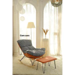 Ghế Bập Bênh Thư Giãn Cao Cấp Dalic Furniture Kèm Đôn Gác Chân Ghế Đọc Sách Uống Trà Bà Bầu Cho Con Bú — ảnh 2
