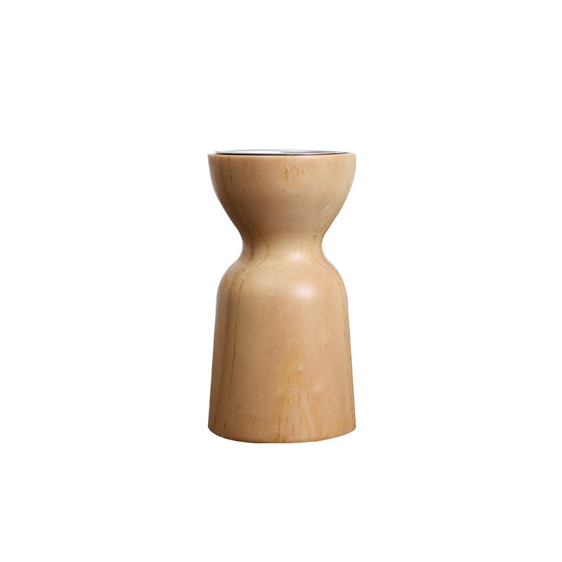 Giá đỡ nến Giá đỡ nến Gỗ nguyên khối Người gây ảnh hưởng Trang trí tiệc Giá đỡ nến Thủ công B & B Đảng Bắc Âu Bữa tối