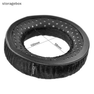 [Hộp lưu trữ] 1 Miếng đệm tai thay thế Miếng đệm tai có thể gập lại bằng tai nghe Beyerdynamic DT990 / DT880 / DT770 PRO Chơi game Đẹp