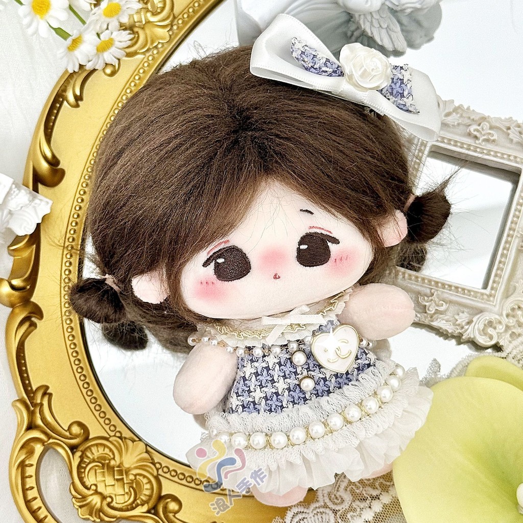 10CCm Quần Áo Cho Bé 10CCm Thường Cơ Thể Cotton Búp Bê Quần Áo Labubububububudu Nhỏ Hương Thơm Váy Phù Hợp Với 4.3