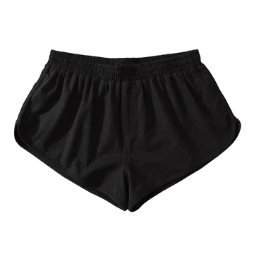 Quần Short Thể Thao Chạy Bộ Nam Quần Short Nam Quần Nhà Nam Quần Cotton Nguyên Chất Quần Lót Size Lớn Nhà Nam Micro Mini Quần Short