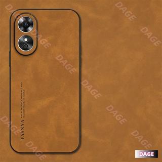Ốp Điện Thoại Vỏ Cừu Cho OPPO A3X A3 A5 Pro A36 A76 A96 A15 A15S A16 A16S A16K A17 A17K A18 A38 A60 A79 A52 A92 A54 A74 A94 A12 A12E A3S A5S A7 A5 A9 2020 Ốp Lưng Chống Sốc