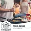 Hẹn giờ nhà bếp thép không gỉ 60 phút với chức năng đếm ngược và nhắc nhỡ