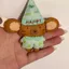 Không Dệt Bán Thành Phẩm Dễ Thương Bộ Đồ Ngủ Chuột DIY Handmade Chất Liệu Gói Không Dệt Mặt Dây Chuyền Trang Trí Quà Tặng 4.6