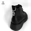 Giày Boot Martin Punk Skull Decorative Chain - Phù Hợp Xu Hướng Y2K và Dự Tiệc