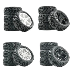 4 76 * 31mm RC Điều Khiển Từ Xa Ô Tô Rally Lốp Tỉ Lệ 1 / 10 Đường Phẳng Off-Road Lốp Rộng HPI WR8 94177 H9804 Đồ Chơi Phụ Kiện Xe Hơi