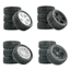 4 76 * 31mm RC Điều Khiển Từ Xa Ô Tô Rally Lốp Tỉ Lệ 1 / 10 Đường Phẳng Off-Road Lốp Rộng HPI WR8 94177 H9804 Đồ Chơi Phụ Kiện Xe Hơi